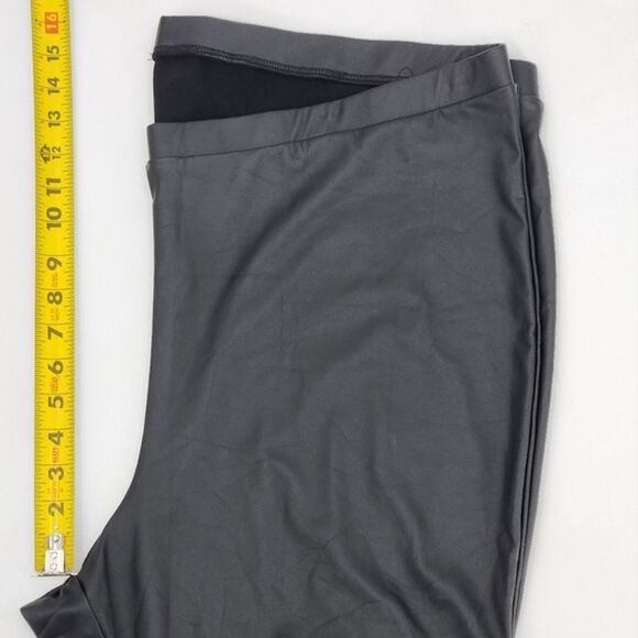 Torrid Full Length Comfort High Waist PU Legging Womens Plus Size 4X Black - Picture 6 of 9